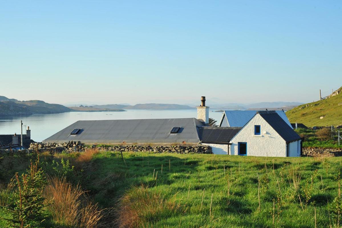 Tigh Bhisa Blackhouse Tolsta Chaolais Bagian luar foto