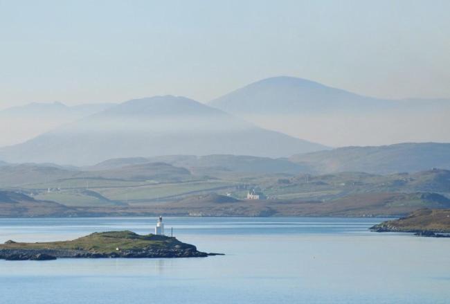 Tigh Bhisa Blackhouse Tolsta Chaolais Bagian luar foto
